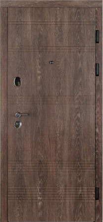 Двері вхідні Наші Двері РУБЕЖ Параль Дуб Портовий 960х2050 мм Київ