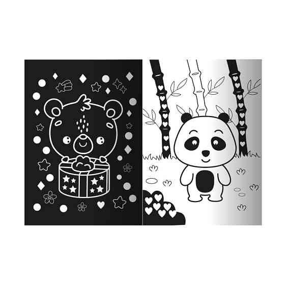 Дитяча книжечка з неоновими стікерами "Потішне королівство" РМ-69-04 Вінниця