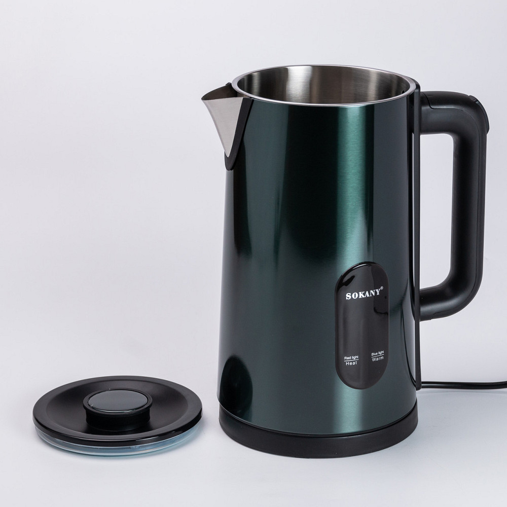 Sokany Електричний чайник Sokany SK-09019GR 3 літри Зелений Коломия - фото 3