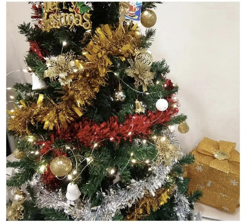 Гірлянда Роса 30 м 300 led з usb і пультом керування Теплий білий Смела - изображение 6