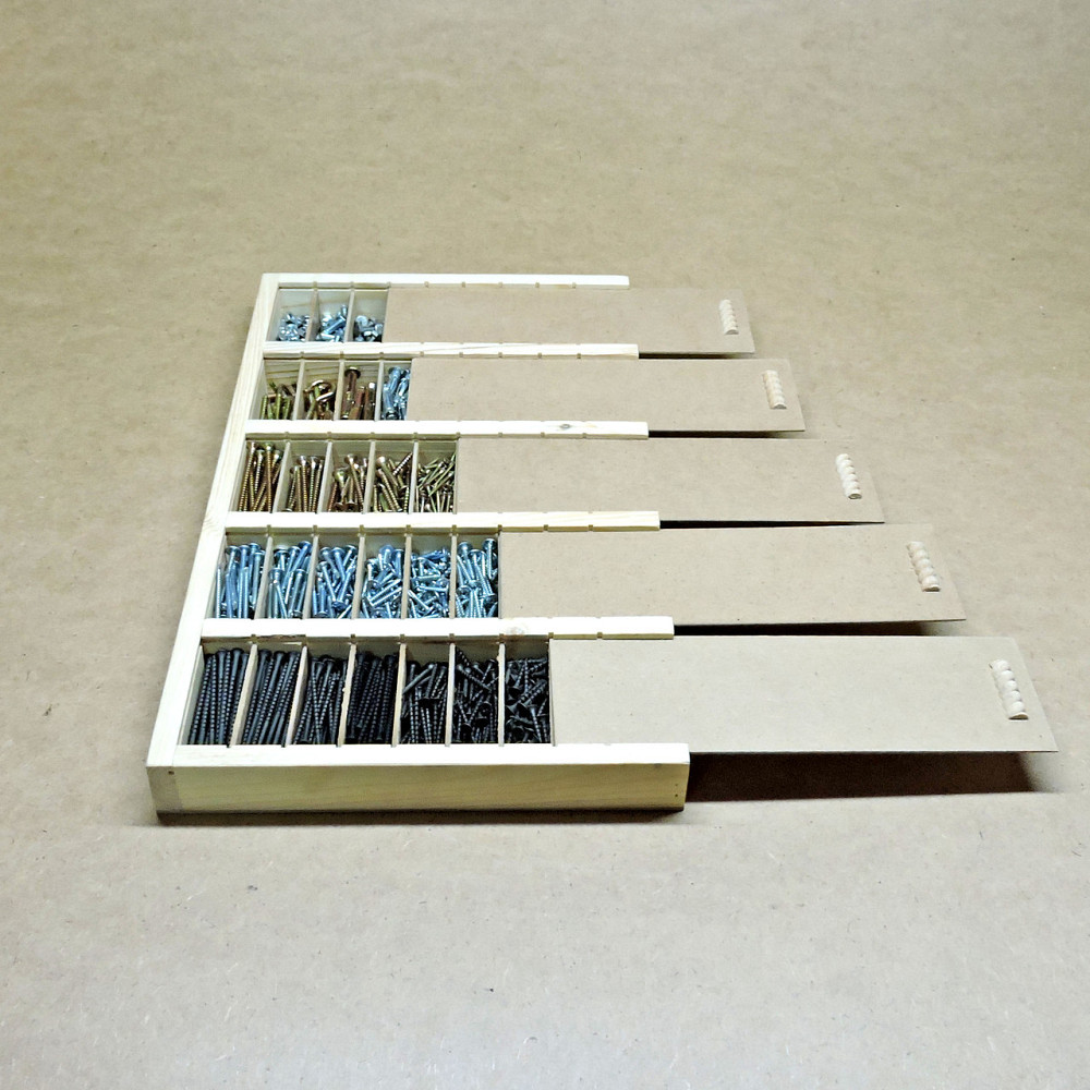 Набір 5х метизів універсальний 2424 шт Миколаїв - фото 2