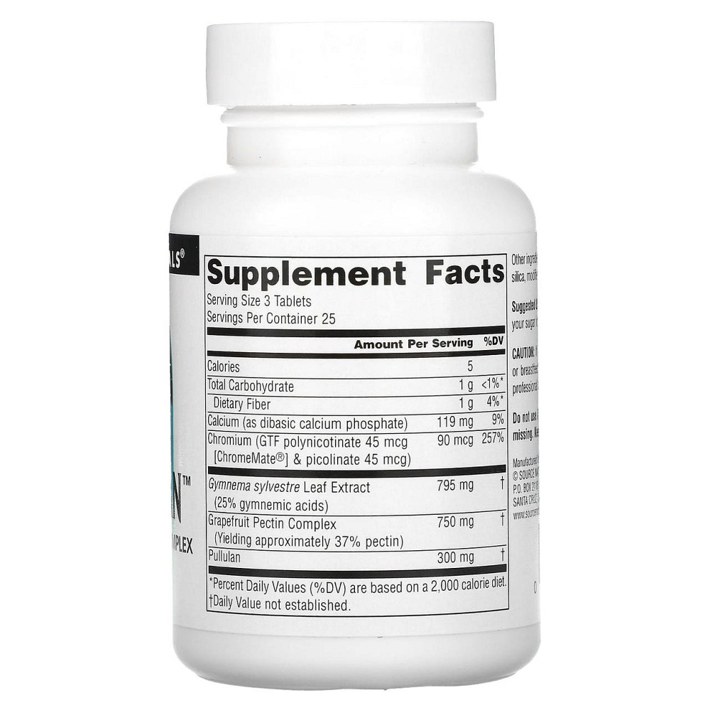 Средство для снижения сахара в крови Source Naturals Sugar Ban 75 таб Киев - изображение 2