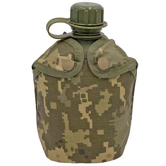Фляга армійська 1л в чохлі Molle Піксель IRR Cordura 500 D Киев