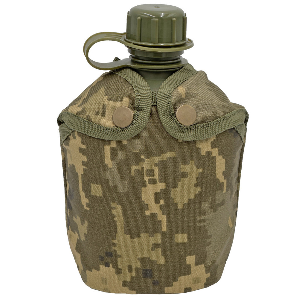 Фляга армійська 1л в чохлі Molle Піксель IRR Cordura 500 D Киев - изображение 1