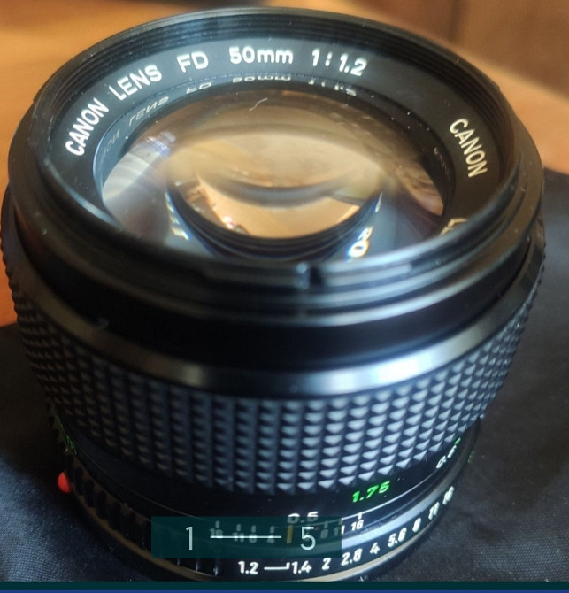 Объектив: CANON FD 50mm.F1.2. Харків - фото 4