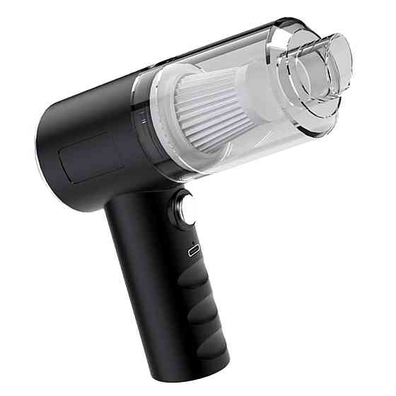 Автомобильный пылесос + 3 насадки, 120Вт, от USB, AS-228 / Беспроводной пылесос / Ручной пылесос Киев