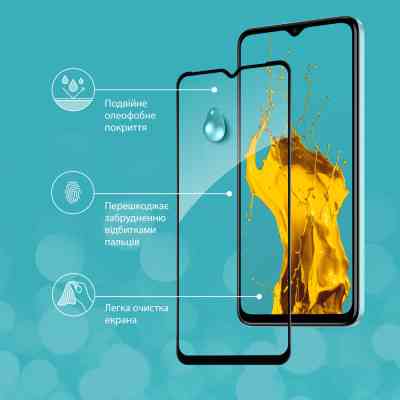 Стекло защитное Piko Full Glue Tecno Spark Go 2023 (1283126564857) Винница