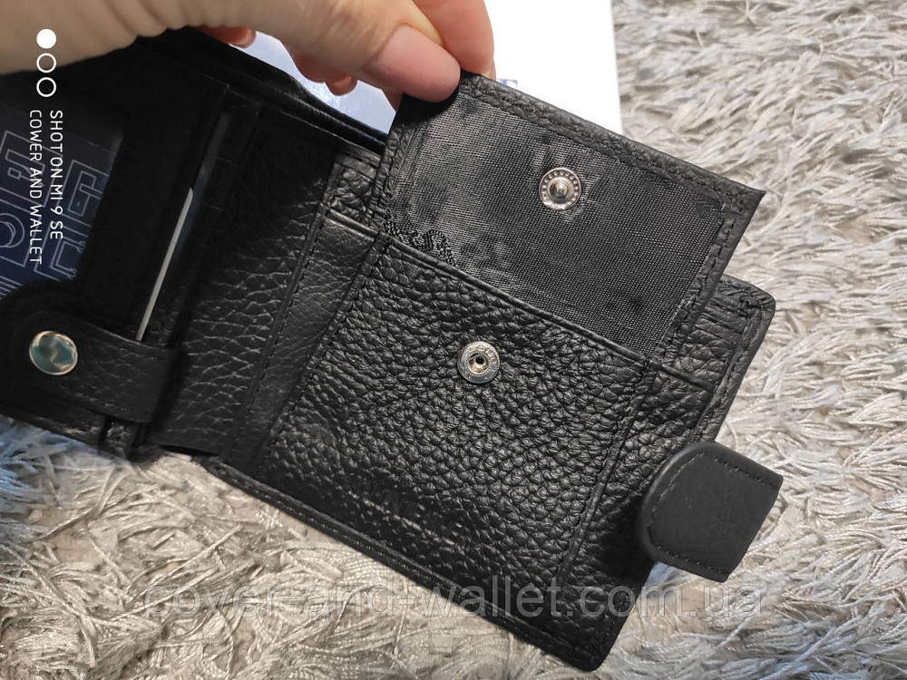 Мужской кожаный кошелек портмоне для автодокументов ST Leather Киев - изображение 6