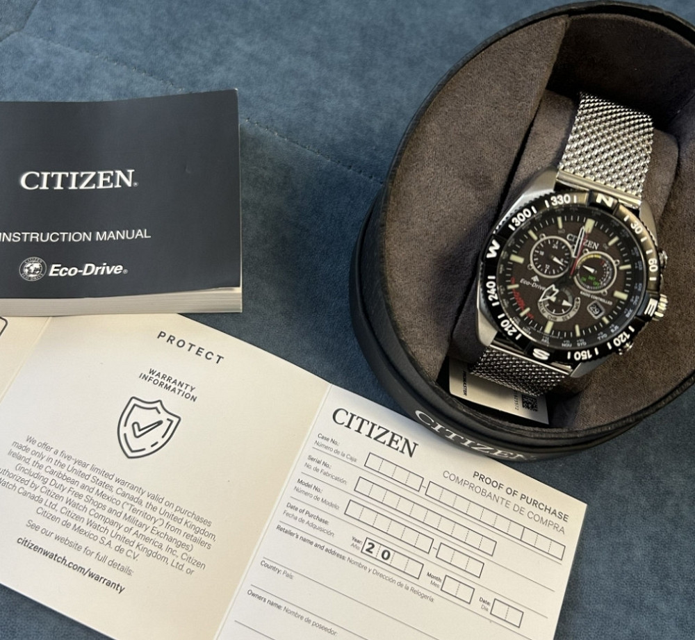 Мужские Citizen Promaster Sky radio controlled chrono. Киев - изображение 8
