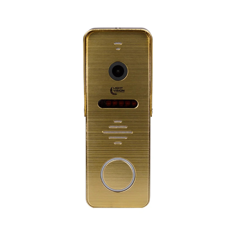 Відеопанель 2Mp Light Vision RIO FHD Gold (82-00214) Киев - изображение 2