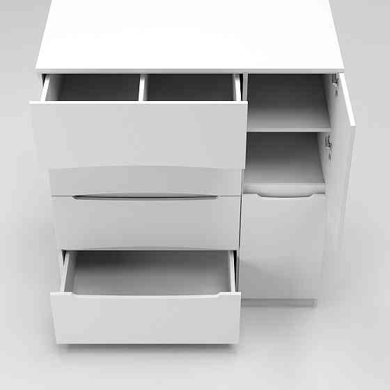 Комод Дельта №2, Білий, 1090/610/1200 Львів