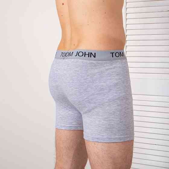 Труси-шорти чоловічі однотонні Меланж — Tom John 2054 XXL Київ