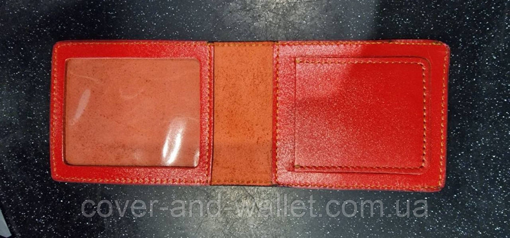 Обкладинка на посвідчення "Ветеран Військової Служби" з кишенею червоного кольору Київ - фото 7