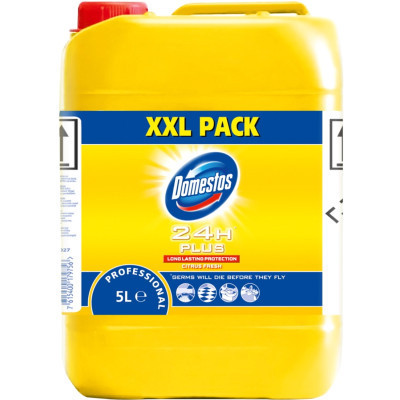 Рідина для чищення ванн Domestos Professional Цитрус з дезинфікуючим ефектом 5 л (7615400179756) Вінниця - фото 1