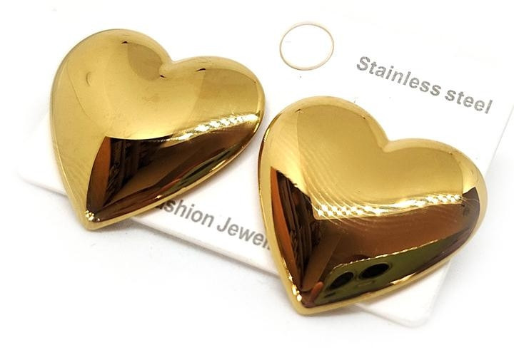 Сережки нарядні Серце Київ - фото 1