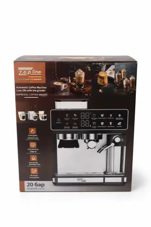 Автоматическая Кофемашина Zepline ZP-6807 1500 Вт со встроенной кофемолкой 20Bar Коломыя