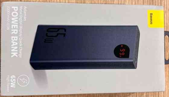 Внешний аккумулятор BASEUS Rowerbank 20000mAh Adaman Metal Digital D. Киев