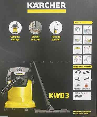 Професійний пилосос Karcher KWD 3 V-17/4/20 Brush Kit (1.628-443.0) Харків