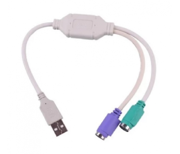 Переходник USB AM/2*PS2, 20 см, Блистер Q25 Полтава - изображение 1