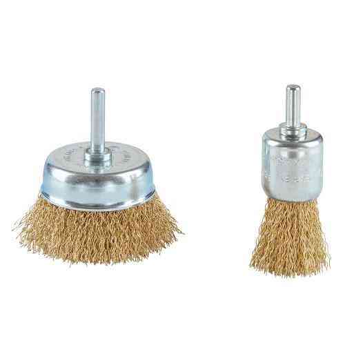 Набір щіток дротяних для дриля, 6шт 1/4" Alloid Одеса