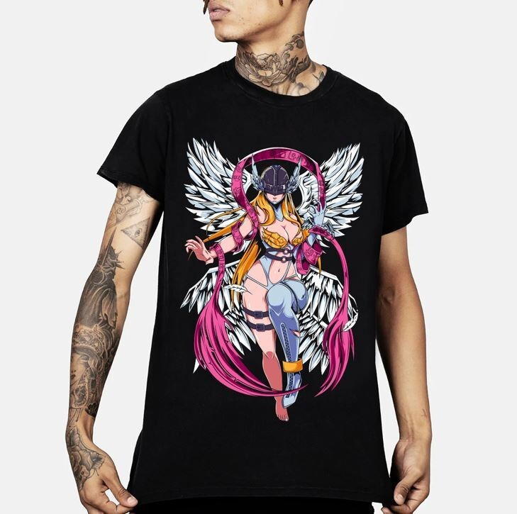 Футболка чоловіча з аніме принтом Аніме Вінтаге Спекіал Манга оверсайз (S/M/L) Чорний AnimeJ0946 Дніпро - фото 8