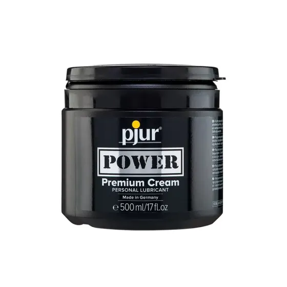 Густа змазка для фістингу та анального сексу pjur POWER Premium Cream 500 мл на гібридній основі Львів