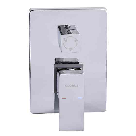 Змішувач для душу Globus Lux SMART GSM-305-00  вбудований на три споживача, без душ.набора, хром Київ