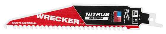 Полотно для шаб. пили TCT WRECKER NITRUS 150x6-1шт MILWAUKEE Одесса