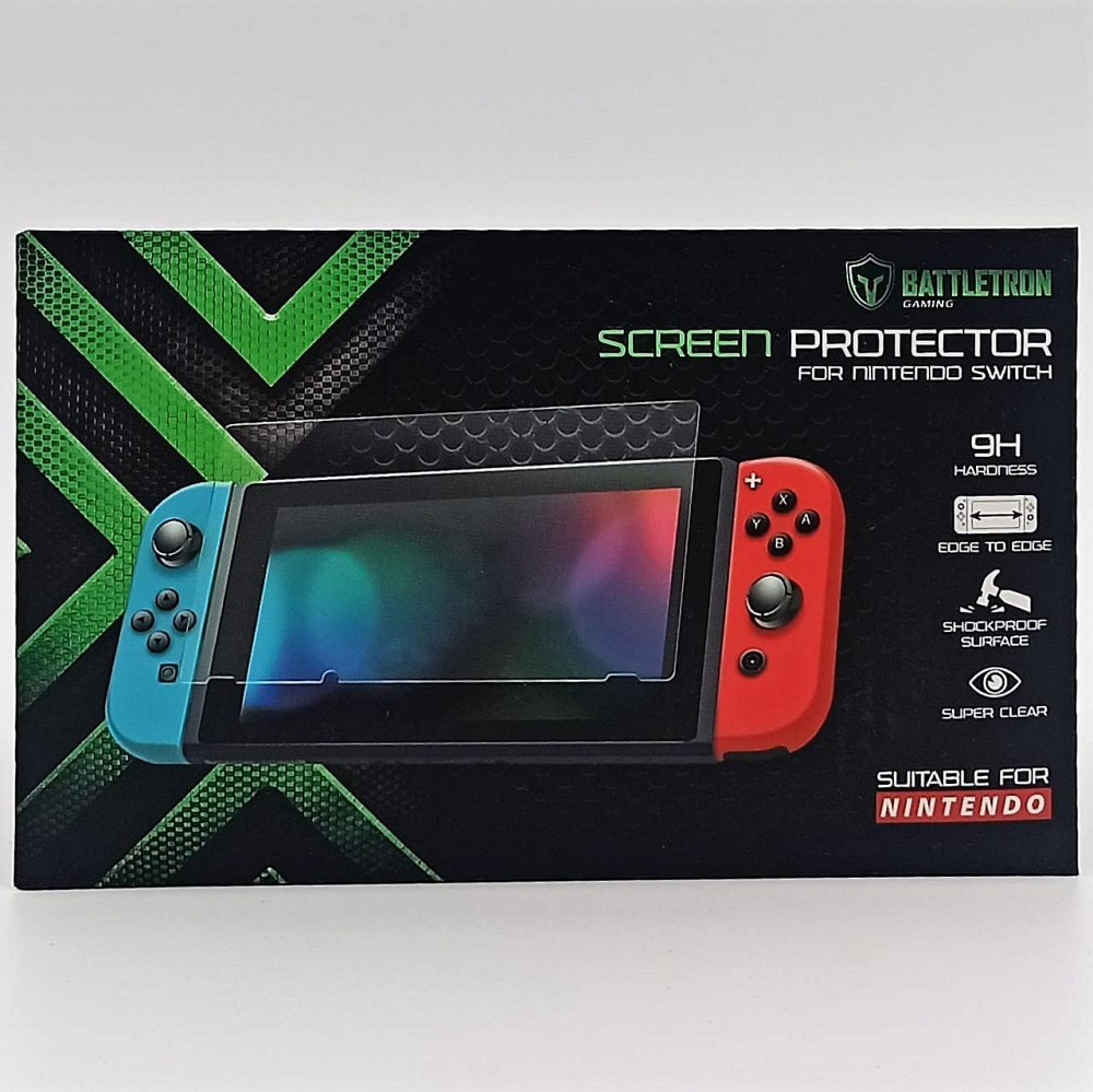Защитное стекло Battletron Tempered Glass 9H для Nintendo Switch прозрачное 6.2