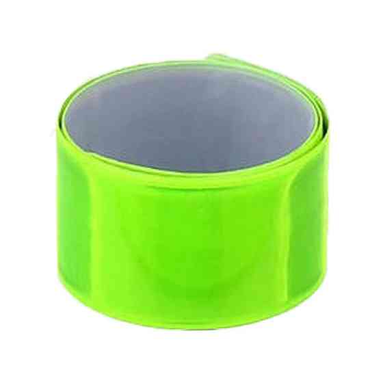 Світловідбивний браслет 125-SP(Green) зелений, 3х30 см Вінниця