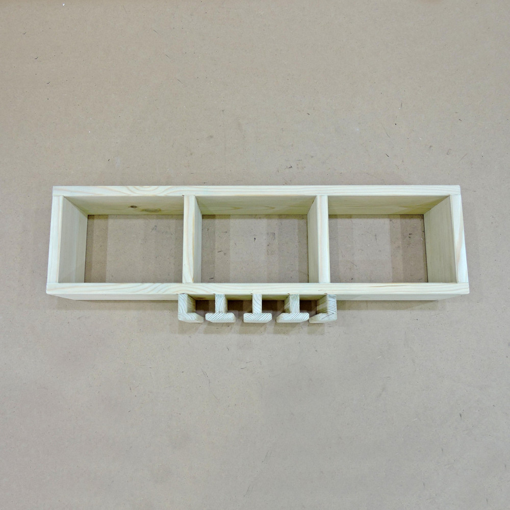 Полиця настінна "Тринідад 3" бланже Миколаїв - фото 6