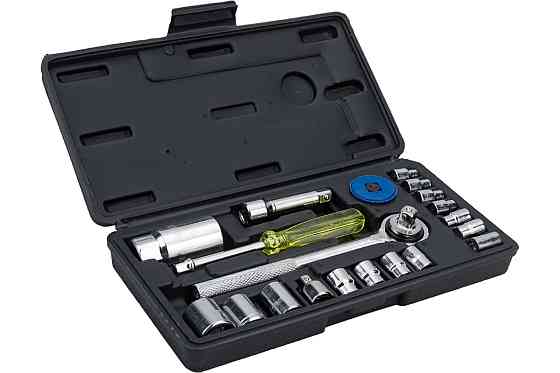 Набір інструментів 21пр. 1/4", 3/8" (6гр.) (4-17мм) Одеса