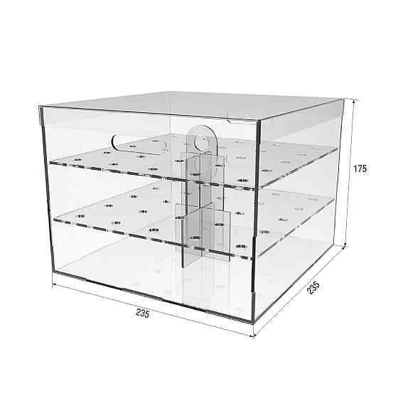 Коробка акриловая EKOSTAR для цветов Киев