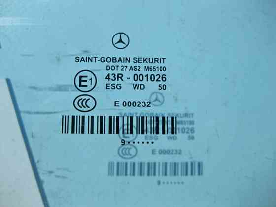 Mercedes-Benz  A2197250810 43R-001026 Скло передніх правих дверей CLS C219 Одеса