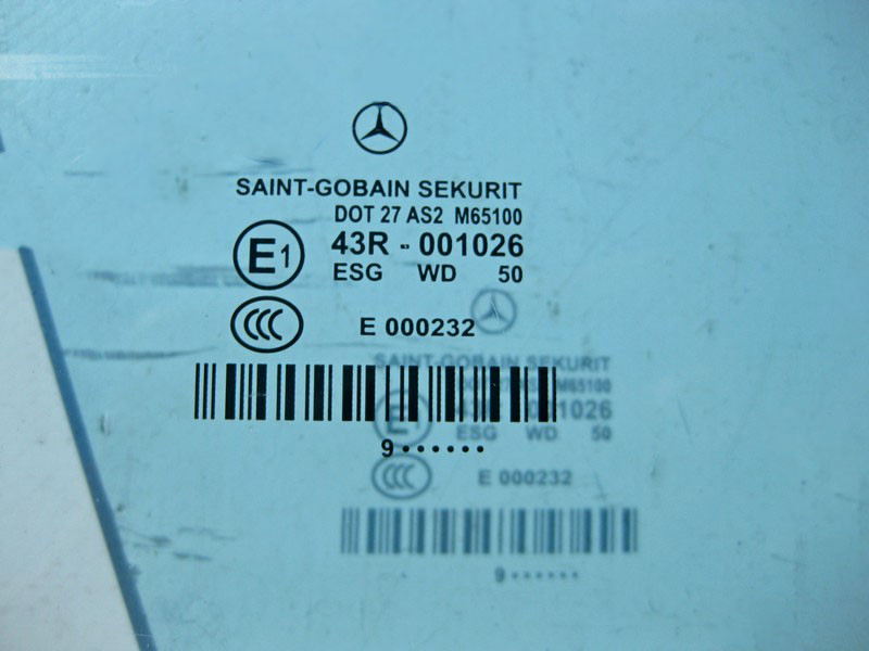 Mercedes-Benz  A2197250810 43R-001026 Скло передніх правих дверей CLS C219 Одеса - фото 4