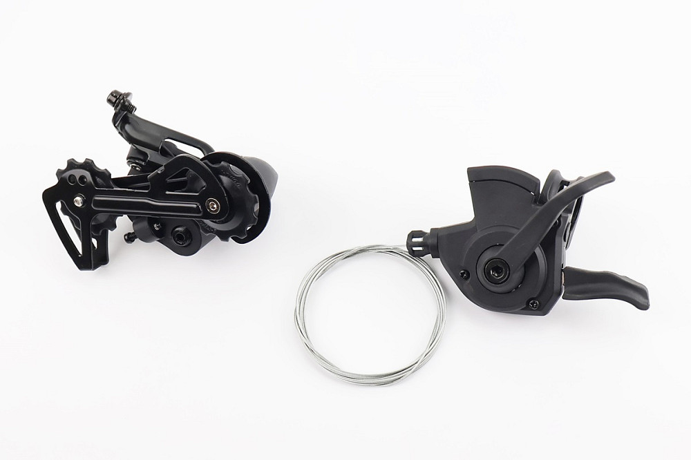 Комплект перемикання (групсет) 1x9 швидкостей, чорні A5, 2 деталі Киев - изображение 2