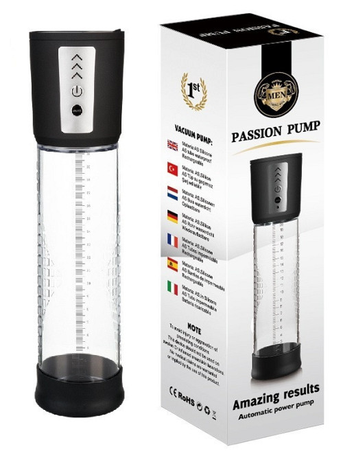 Автоматична вакуумна помпа CANWIN Passion Pump - P068A Sex Aura Київ - фото 1