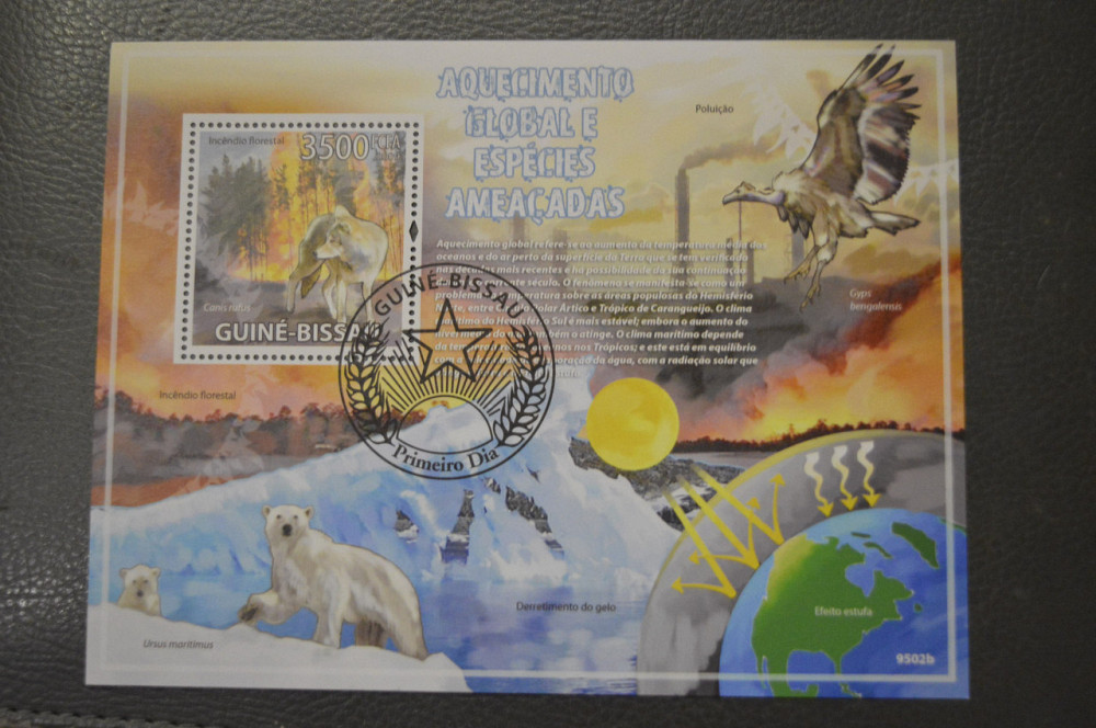 Гвінея. Малий аркуш. 2010 рік. Фауна (Н) Полтава - фото 1