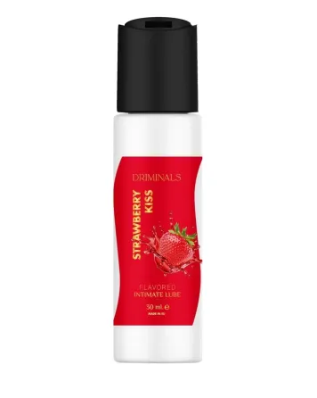 Їстівний лубрикант Driminals Kiss Strawberry зі смаком полуниці, 30 мл Sex Aura Київ