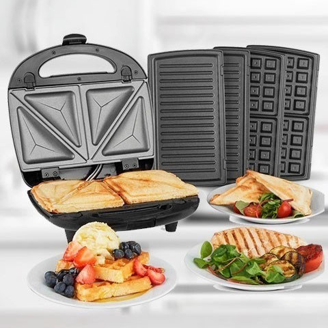 Электрический гриль с поддоном, Гриль электрический многофункциональный барбекю универсальный OW-56 Львов - изображение 19