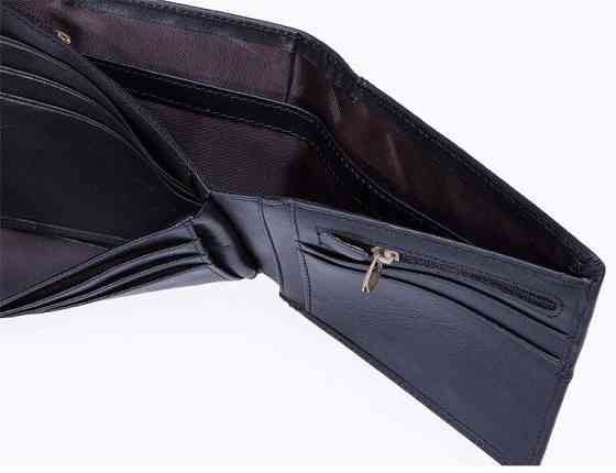 Гаманець горизонтальний Vintage 20040 Чорний Київ