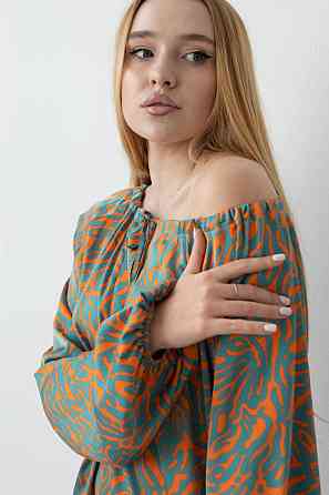 Женский шелковый костюм Оранжевый L Харьков