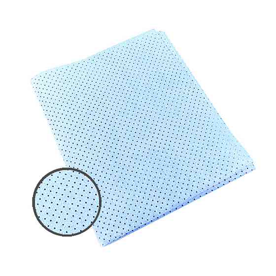 Професійна ганчірка Nowax для авто 40*50см (перфорована синя) Київ