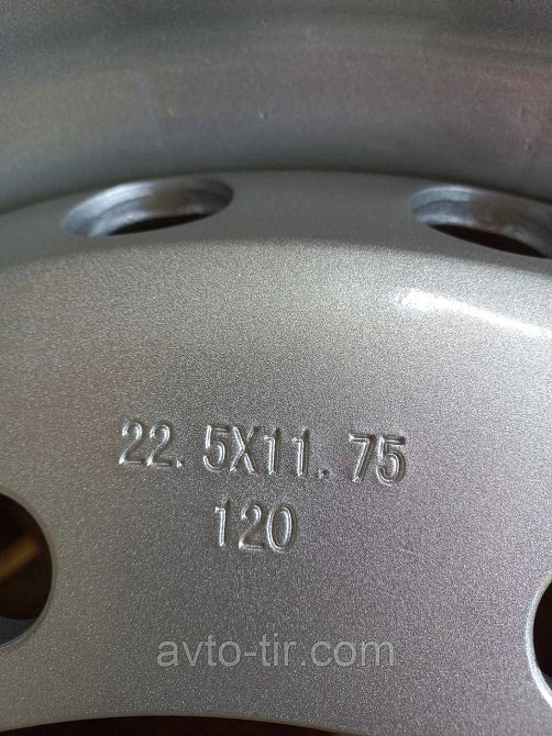 Диск колісний 22,5х11,75 ET120 (тягач/причіп) Великобританія Луцк - изображение 2