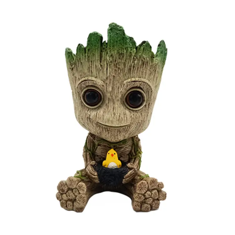 Горшочек для вазонов и канцелярии Грут Groot G9 Малыш с птенцом Киев - изображение 1