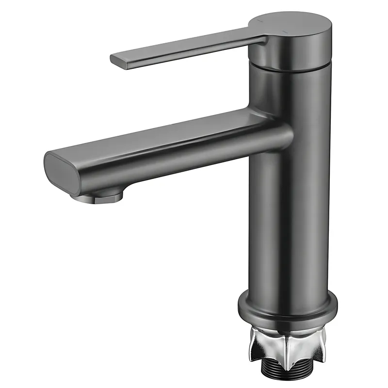 Смеситель для умывальника Mixxus Lord 001 Nut Graphite графитовый Харьков - изображение 1