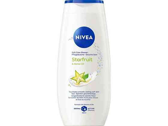 Гель-уход для душа 250 мл Карамболь и масло монои ТМ NIVEA Solmir Киев