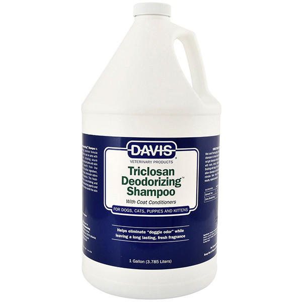 Davis Triclosan Deodorizing Shampoo ДЕВІС ТРИКЛОЗАН дезодораційний шампунь з триклозаном для собак і котів, концентрат Київ - фото 1