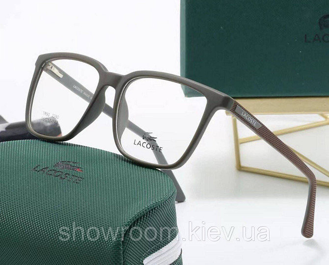 Женская брендовая оправа Lacoste (2290) brown Киев - изображение 1