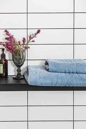 Ecotton Рушник Ecotton 50х90 см махровий високої щільності 420 г/м² блакитний Indigo Киев